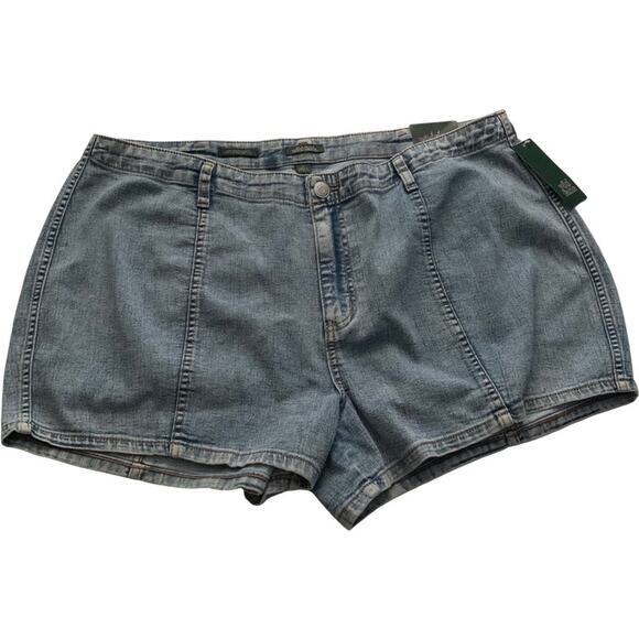 WILD‎ FABLE Denim Super High-Rise 3.5" Inseam Jean Shorts Size 17 - NWT - Picture 1 of 10
